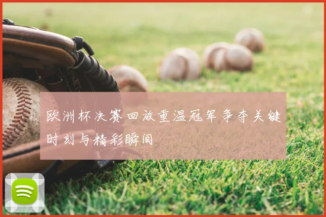 欧洲杯决赛回放重温冠军争夺关键时刻与精彩瞬间